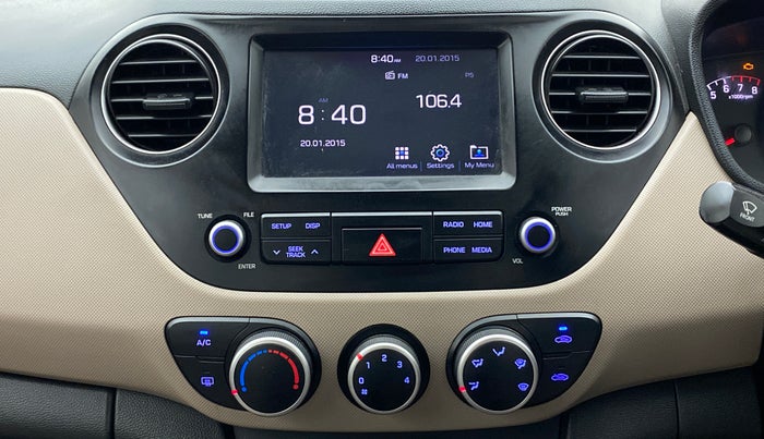 2017 Hyundai Xcent SX 1.2, Petrol, Manual, 32,061 km, Air Conditioner