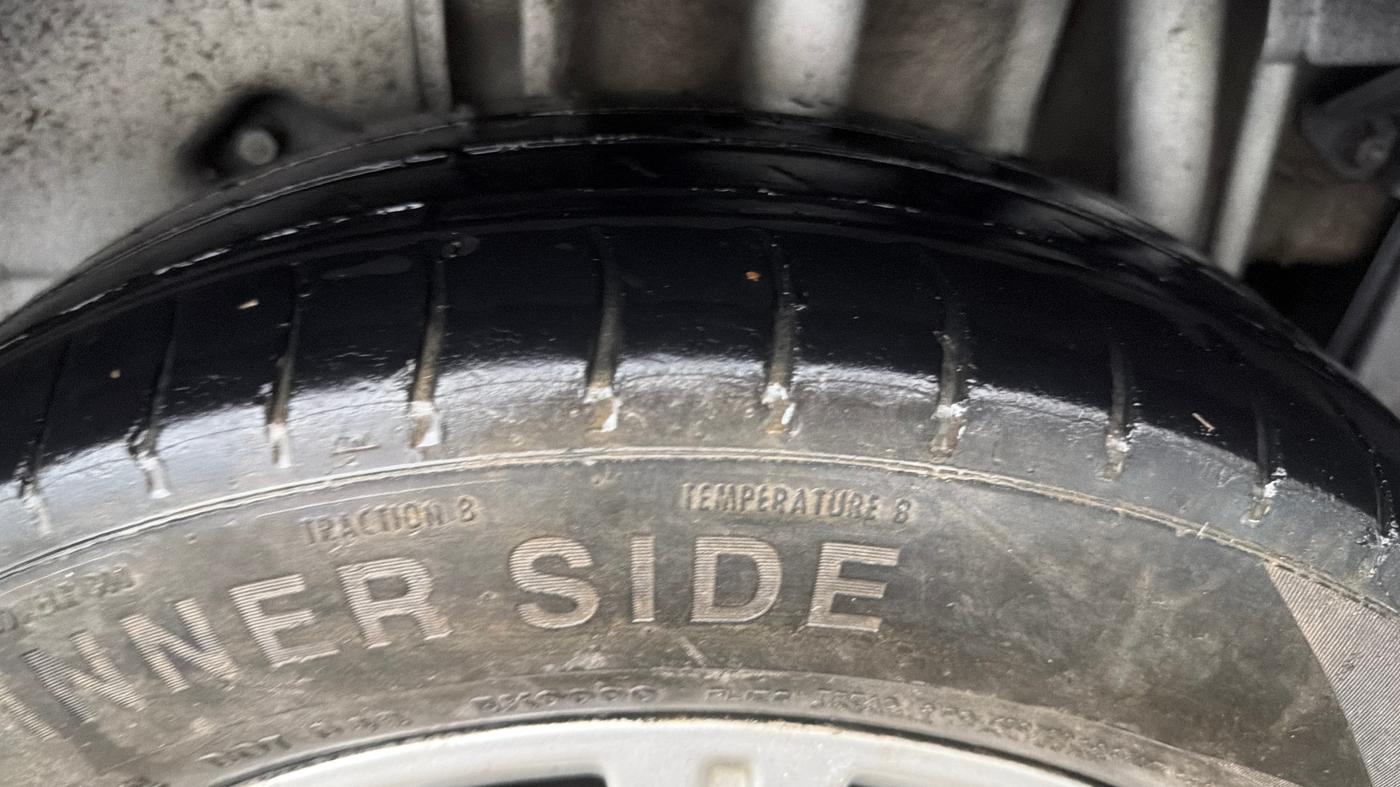 2018 Tata Tiago XZ PETROL, CNG, Manual, 1,17,606 km, Left Rear Tyre Tread