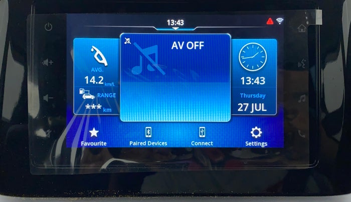 2023 Maruti BREZZA ZXI SMART HYBRID , Petrol, Manual, 12,148 km, Infotainment System