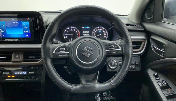 2023 Maruti BREZZA ZXI SMART HYBRID , Petrol, Manual, 12,148 km, Steering Wheel Close Up