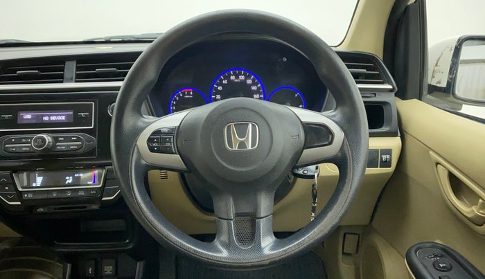 2017 Honda Amaze 1.2L I-VTEC S, Petrol, Manual, 31,433 km, Steering Wheel Close Up