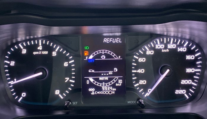 2021 Tata ALTROZ XT PETROL, Petrol, Manual, 10,173 km, Odometer Image