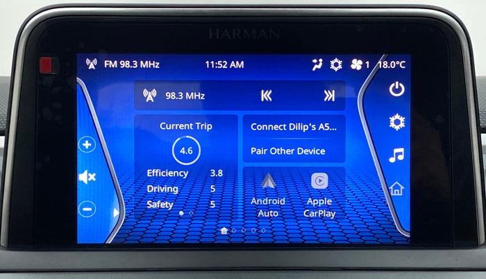 2021 Tata ALTROZ XT PETROL, Petrol, Manual, 10,173 km, Infotainment System