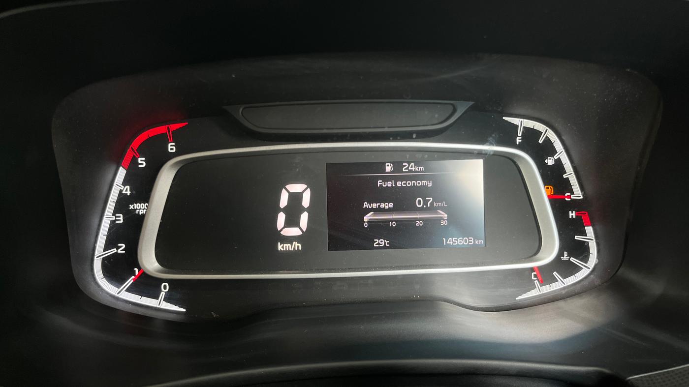 2022 KIA SONET HTX 1.5, Diesel, Manual, 1,45,603 km, Odometer Image