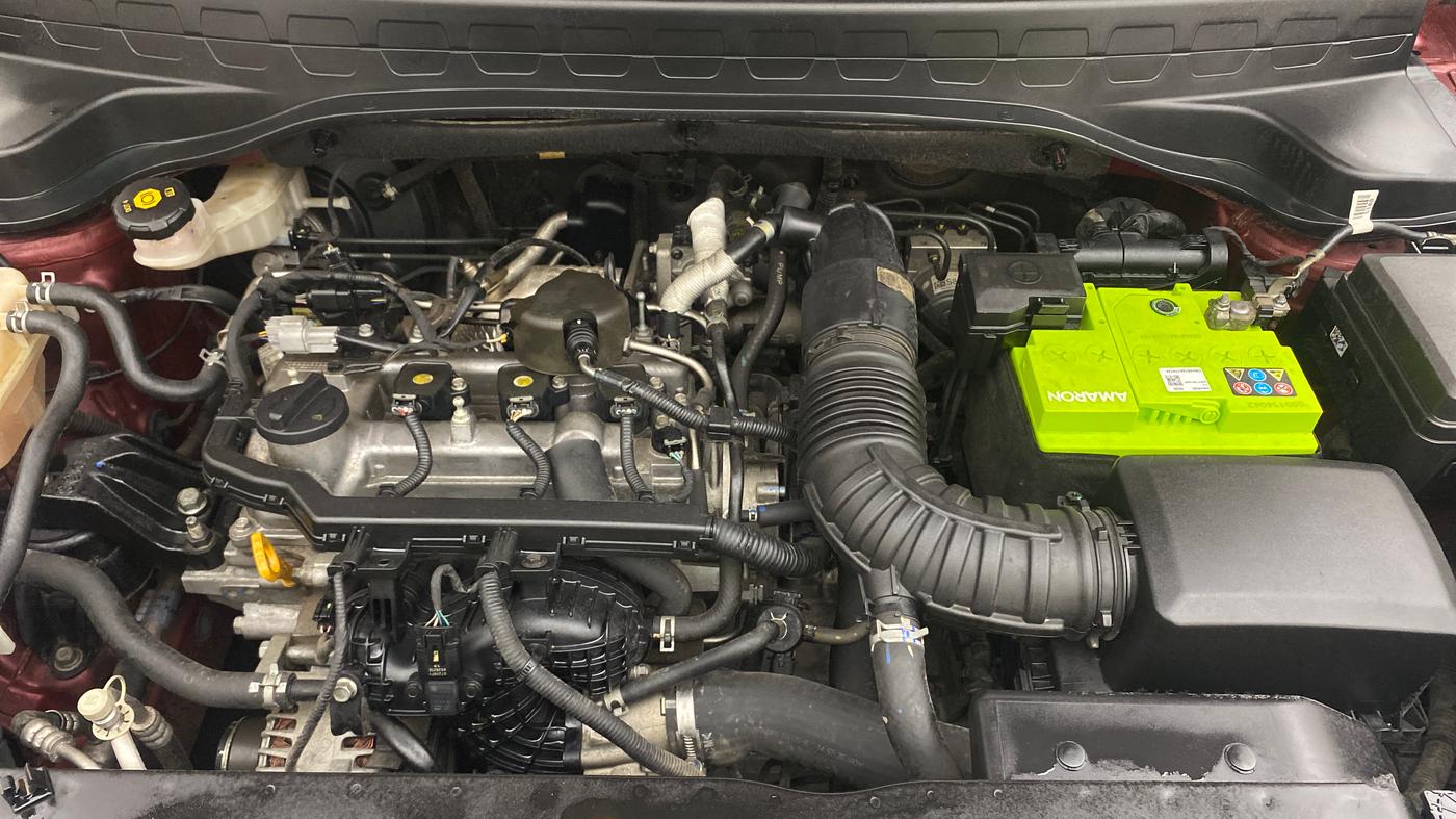 2021 KIA SONET HTX 1.0 DCT, Petrol, Automatic, 62,633 km, Engine View