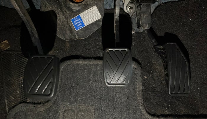 2017 Maruti Baleno SIGMA PETROL 1.2, Petrol, Manual, 54,849 km, Pedals