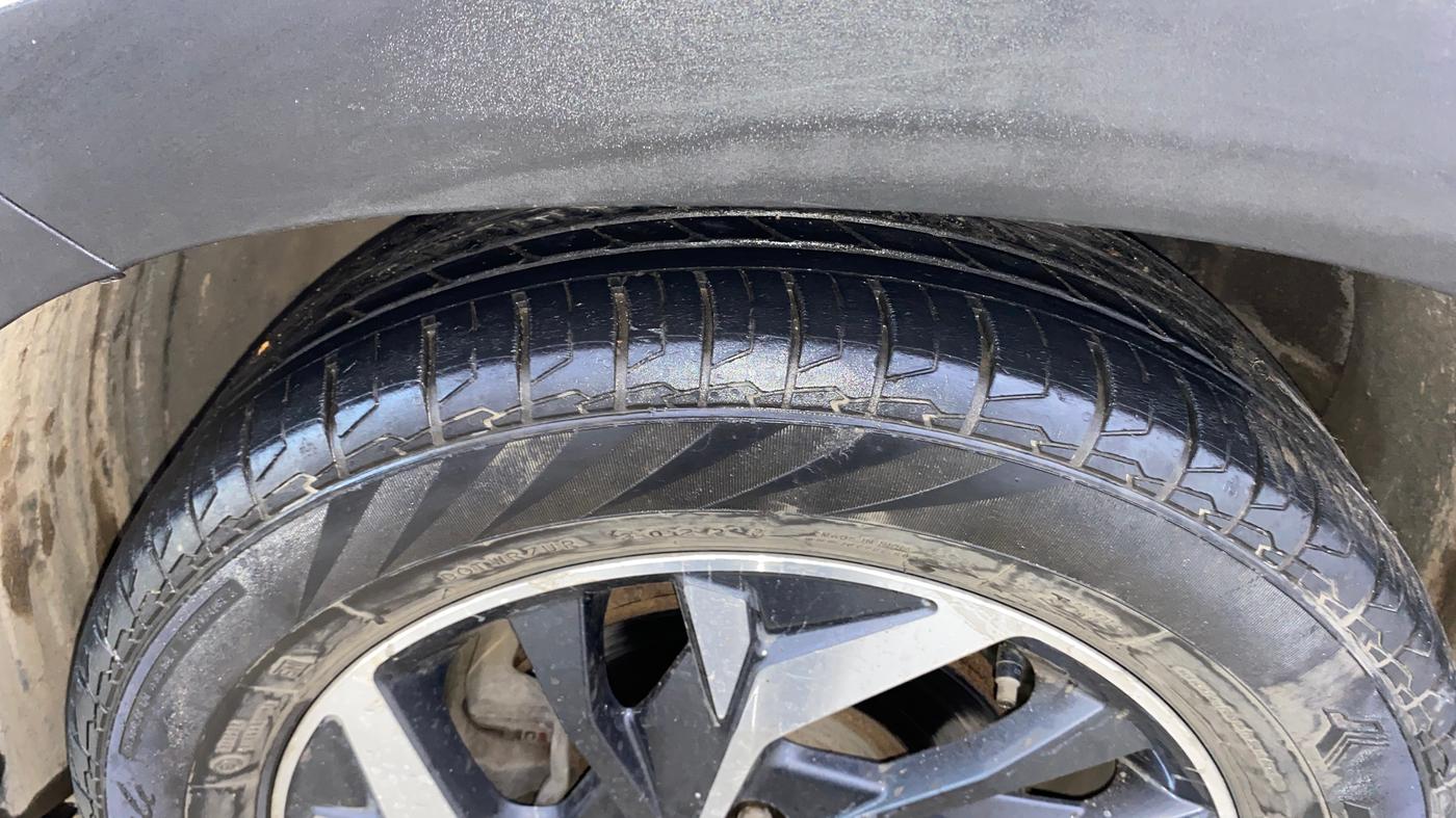 2020 Hyundai Creta SX (O) AT 1.5 DIESEL, Diesel, Automatic, 68,723 km, Left Front Tyre Tread