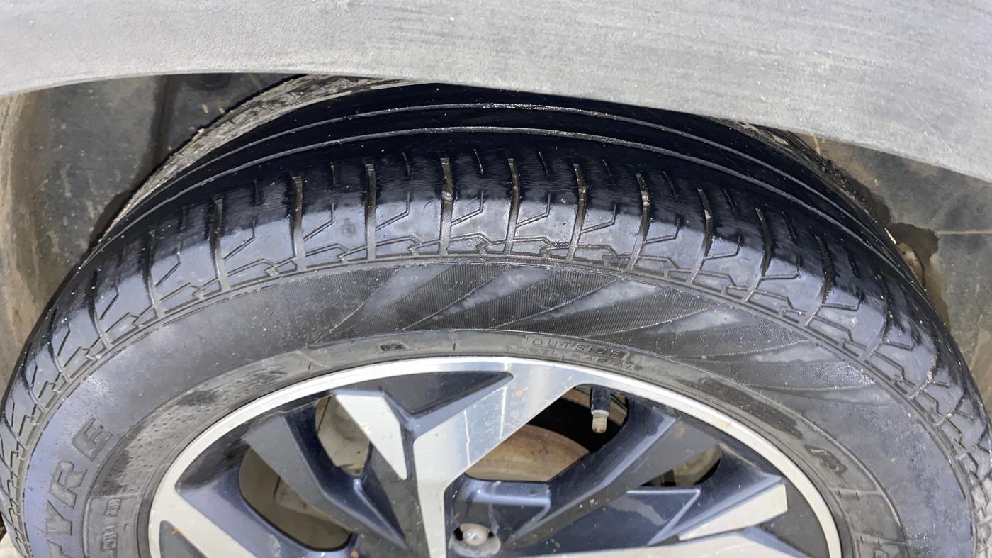 2020 Hyundai Creta SX (O) AT 1.5 DIESEL, Diesel, Automatic, 68,723 km, Right Rear Tyre Tread