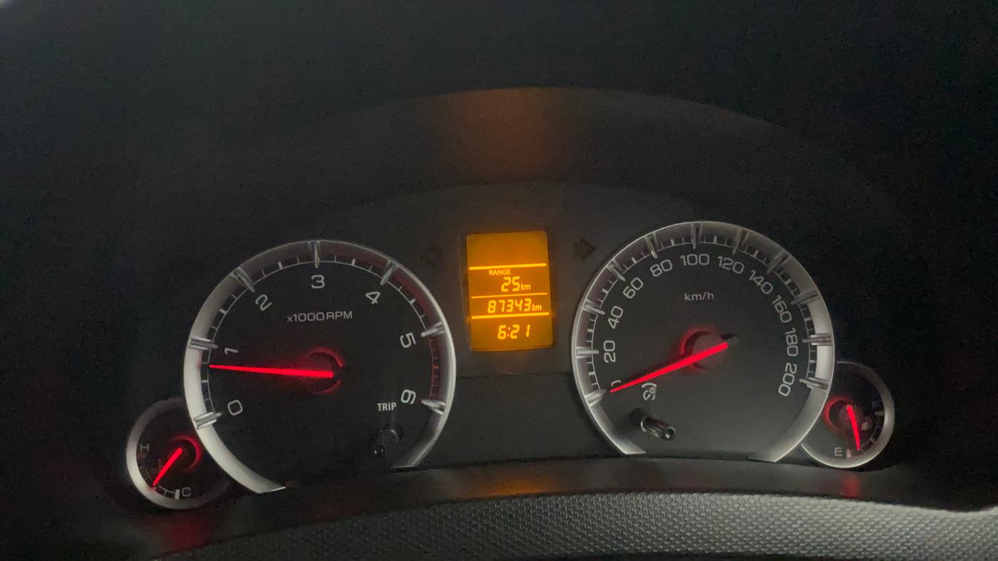 2015 Maruti Swift VDI ABS, Diesel, Manual, 87,316 km, Odometer Image
