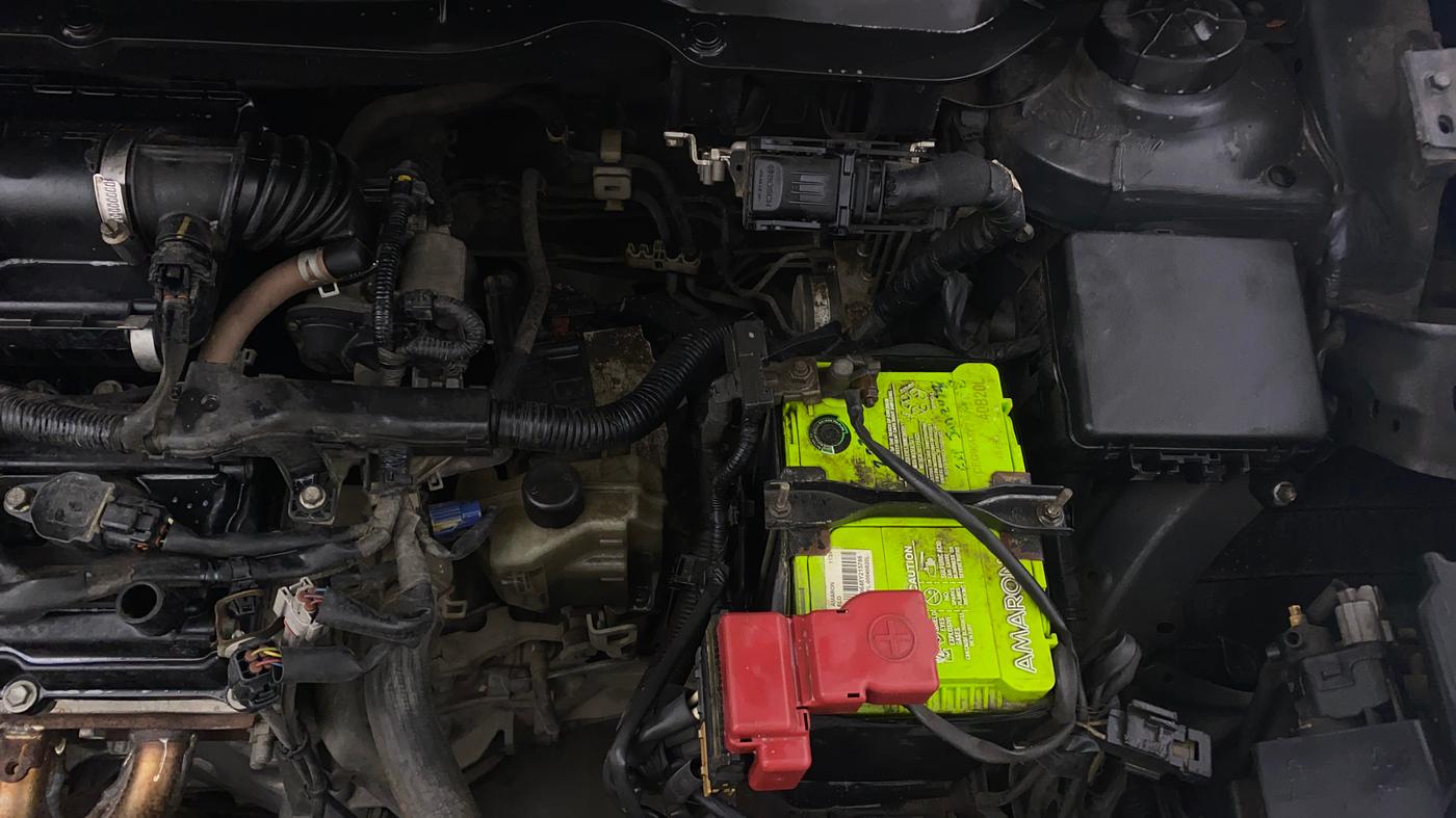 2018 Maruti Dzire VXI AMT, Petrol, Automatic, 59,100 km, Engine View - Left
