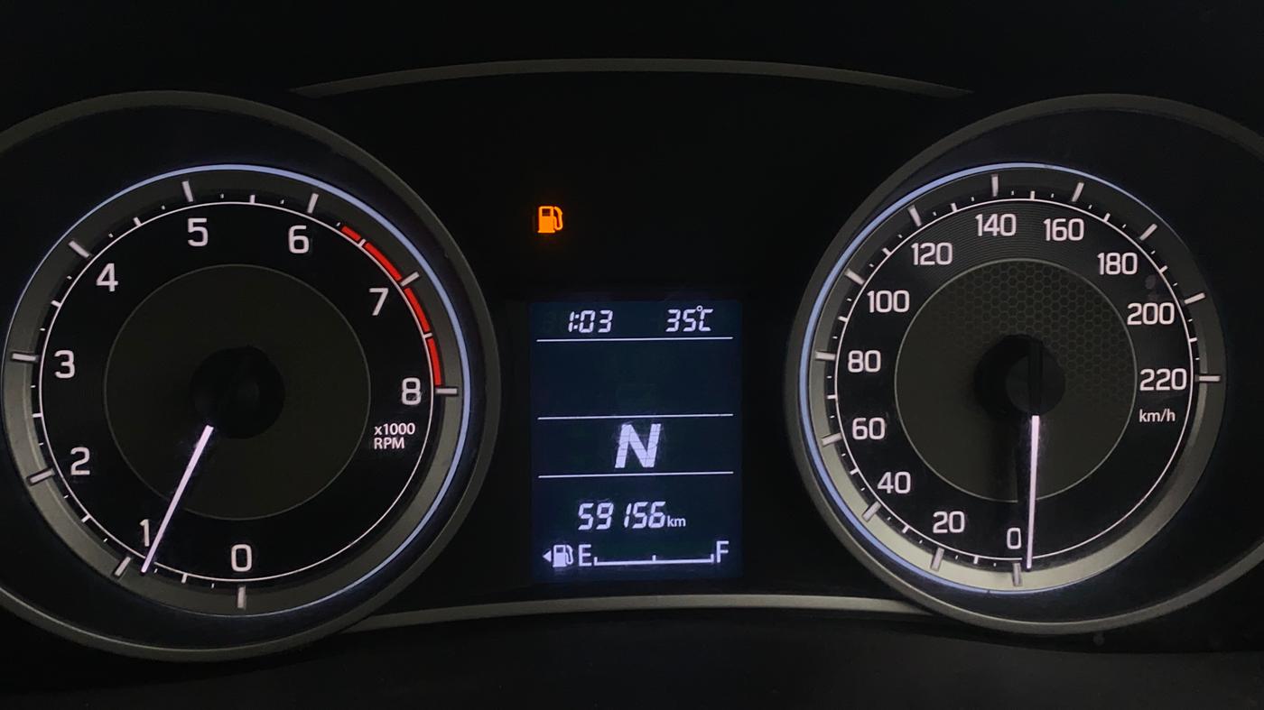 2018 Maruti Dzire VXI AMT, Petrol, Automatic, 59,100 km, Odometer Image
