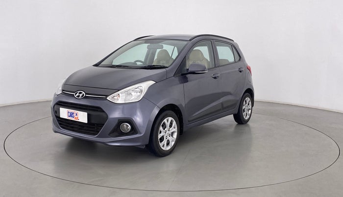 2016 Hyundai Grand i10 SPORTZ 1.2 KAPPA VTVT, Petrol, Manual, 78,457 km, Left Front Diagonal