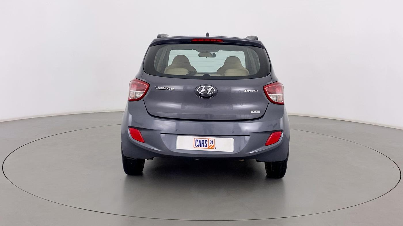 2016 Hyundai Grand i10 SPORTZ 1.2 KAPPA VTVT, Petrol, Manual, 78,457 km, Back/Rear