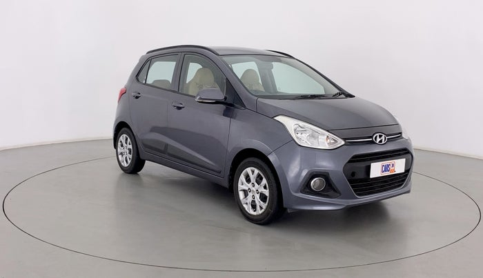 2016 Hyundai Grand i10 SPORTZ 1.2 KAPPA VTVT, Petrol, Manual, 78,457 km, Right Front Diagonal