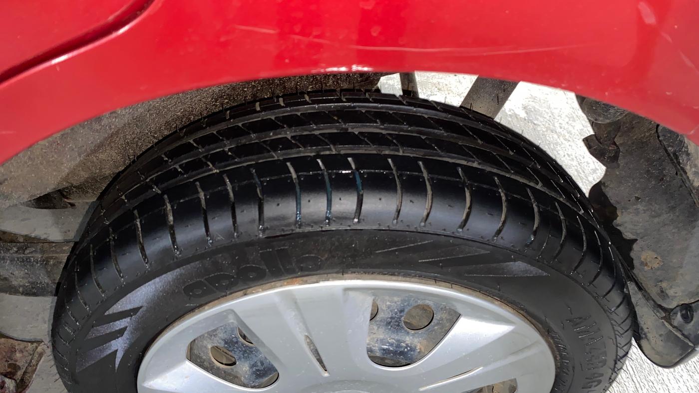 2018 Maruti Wagon R 1.0 VXI, Petrol, Manual, 31,059 km, Left Rear Tyre Tread