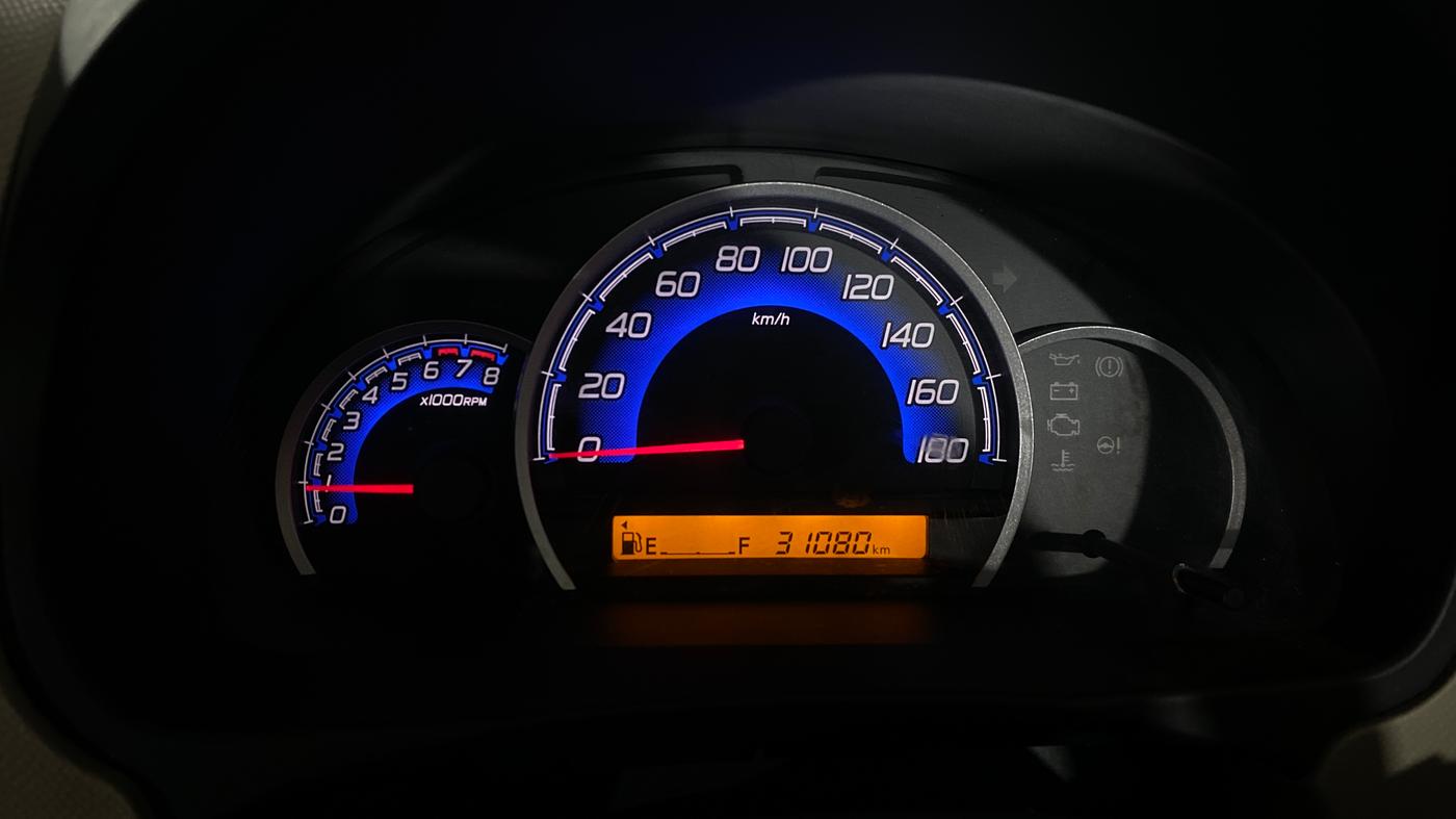 2018 Maruti Wagon R 1.0 VXI, Petrol, Manual, 31,059 km, Odometer Image