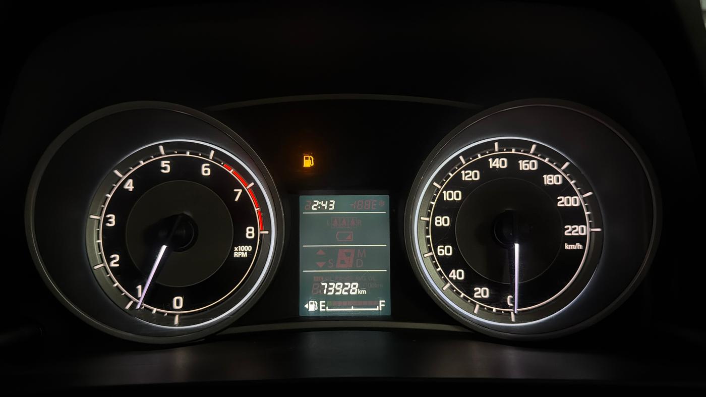 2018 Maruti Dzire VXI, Petrol, Manual, 73,918 km, Odometer Image