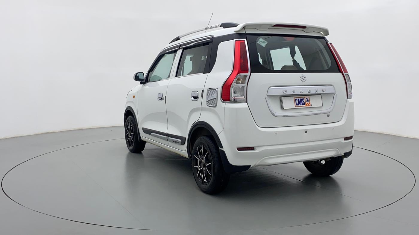 2021 Maruti New Wagon-R 1.0 Lxi (o) cng, CNG, Manual, 46,079 km, Left Back Diagonal