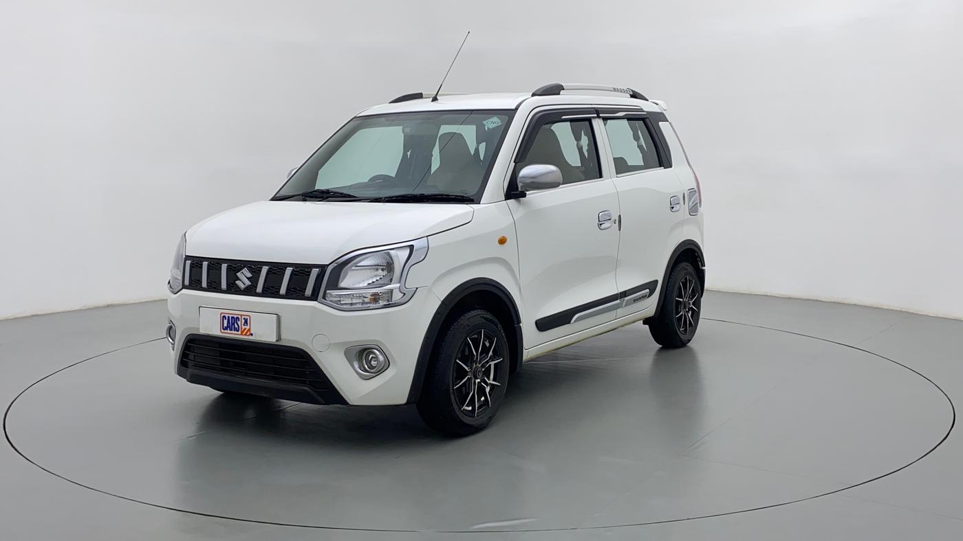2021 Maruti New Wagon-R 1.0 Lxi (o) cng, CNG, Manual, 46,079 km, Left Front Diagonal