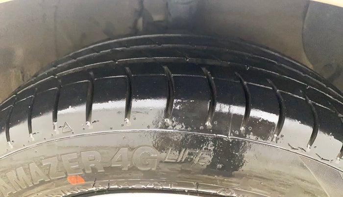 2017 Hyundai Grand i10 MAGNA 1.2 KAPPA VTVT, Petrol, Manual, 47,355 km, Right Front Tyre Tread