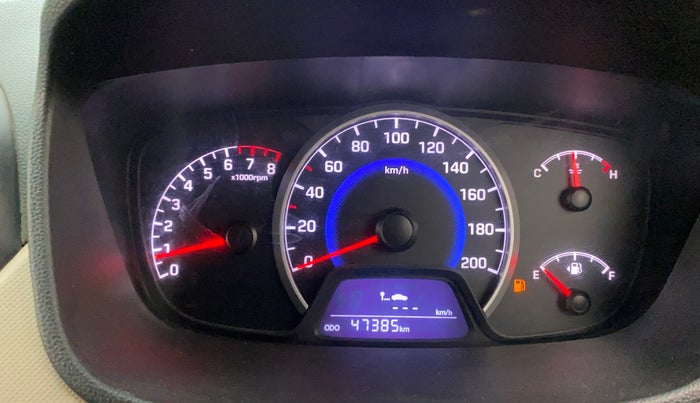 2017 Hyundai Grand i10 MAGNA 1.2 KAPPA VTVT, Petrol, Manual, 47,355 km, Odometer Image