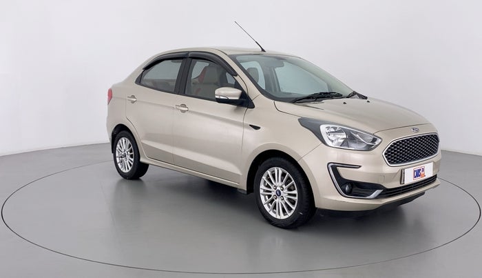 2019 Ford Figo Aspire 1.2 TITANIUM PETROL, Petrol, Manual, 23,407 km, Right Front Diagonal