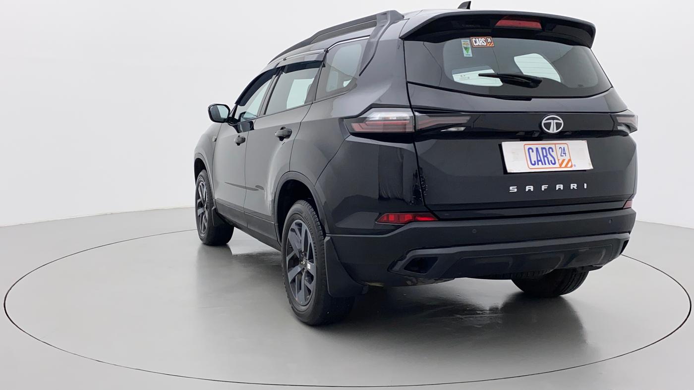 2022 Tata Safari XZA PLUS DARK EDITION, Diesel, Automatic, 11,104 km, Left Back Diagonal