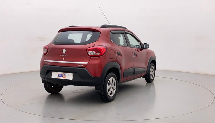 2017 Renault Kwid RXT 1.0 AMT (O), Petrol, Automatic, 58,140 km, Right Back Diagonal