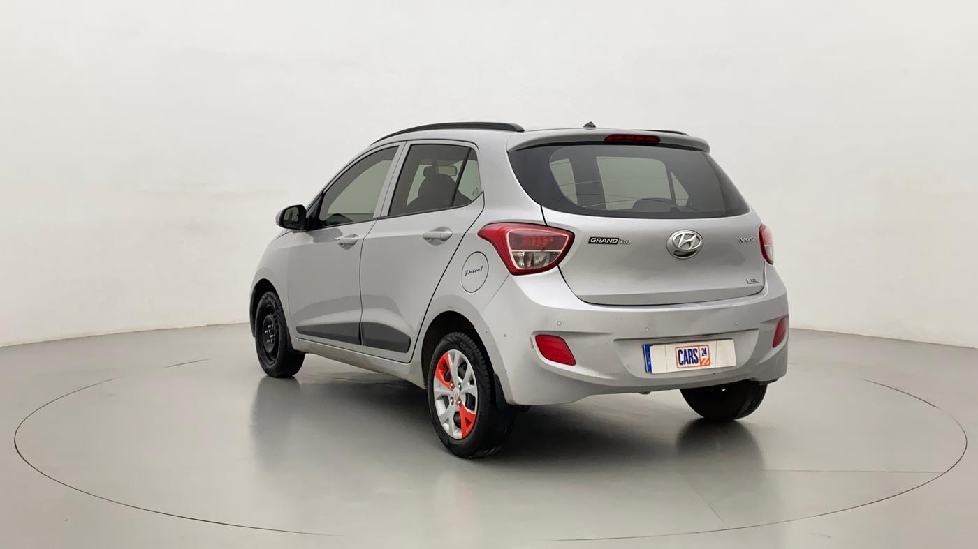 2016 Hyundai Grand i10 SPORTZ 1.2 KAPPA VTVT, Petrol, Manual, 57,262 km, Left Back Diagonal