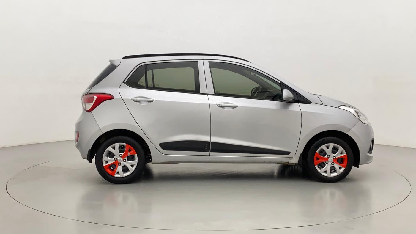 2016 Hyundai Grand i10 SPORTZ 1.2 KAPPA VTVT, Petrol, Manual, 57,262 km, Right Side View