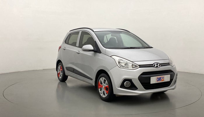 2016 Hyundai Grand i10 SPORTZ 1.2 KAPPA VTVT, Petrol, Manual, 57,262 km, Right Front Diagonal