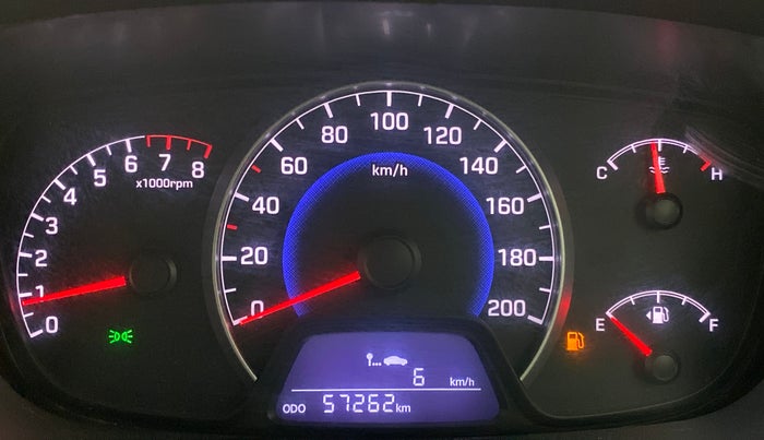 2016 Hyundai Grand i10 SPORTZ 1.2 KAPPA VTVT, Petrol, Manual, 57,262 km, Odometer Image