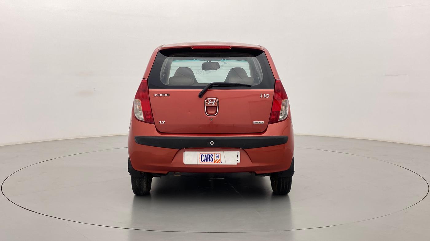 2010 Hyundai i10 SPORTZ 1.2, Petrol, Manual, 95,490 km, Back/Rear