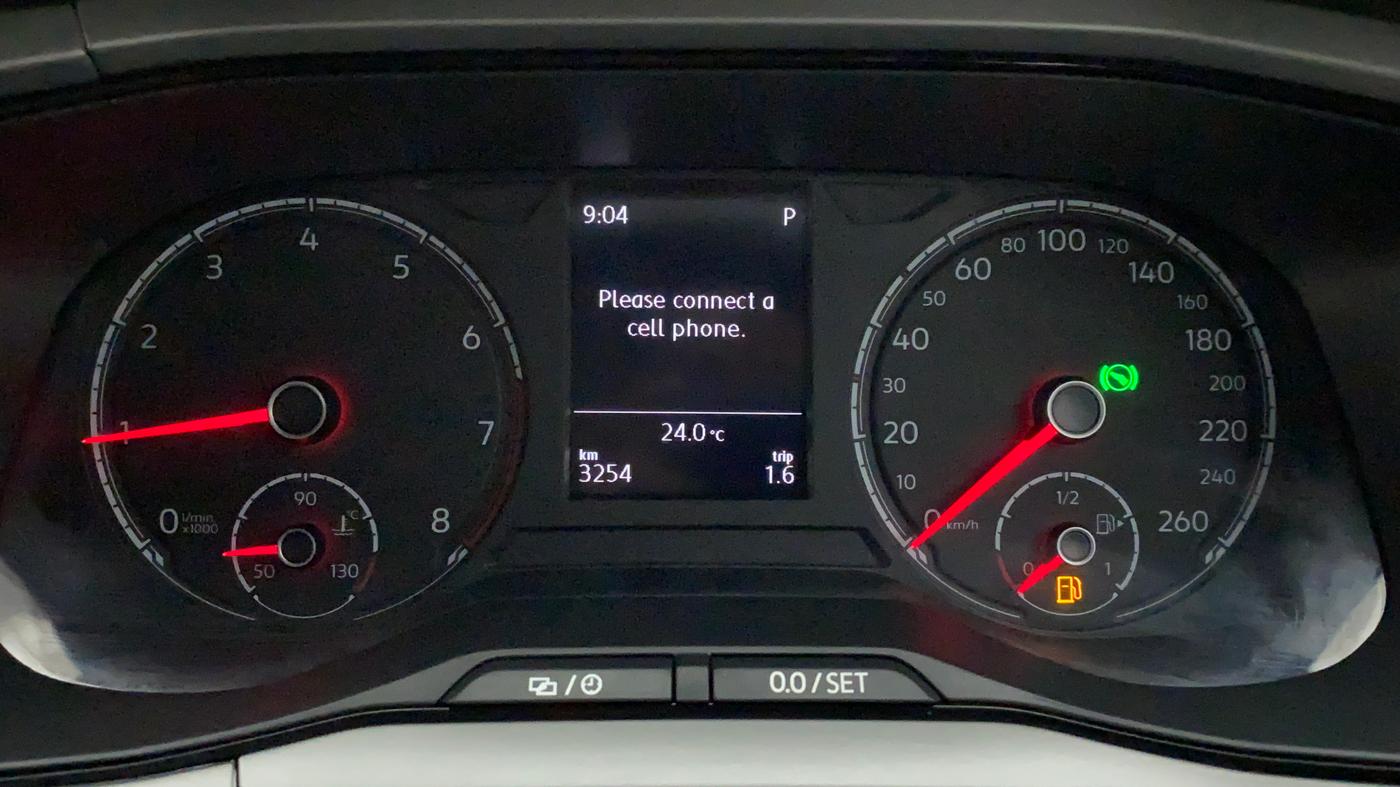 2022 Volkswagen TAIGUN HIGHLINE 1.0 TSI AT, Petrol, Automatic, 3,359 km, Odometer Image