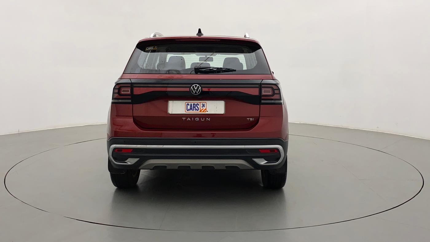 2022 Volkswagen TAIGUN HIGHLINE 1.0 TSI AT, Petrol, Automatic, 3,359 km, Back/Rear