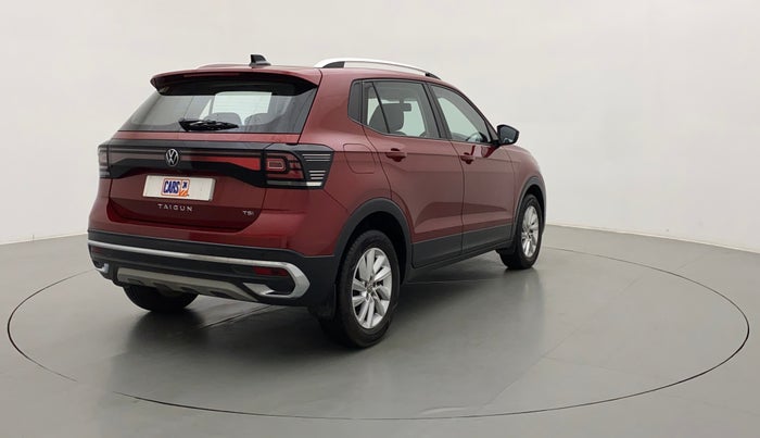 2022 Volkswagen TAIGUN HIGHLINE 1.0 TSI AT, Petrol, Automatic, 3,359 km, Right Back Diagonal
