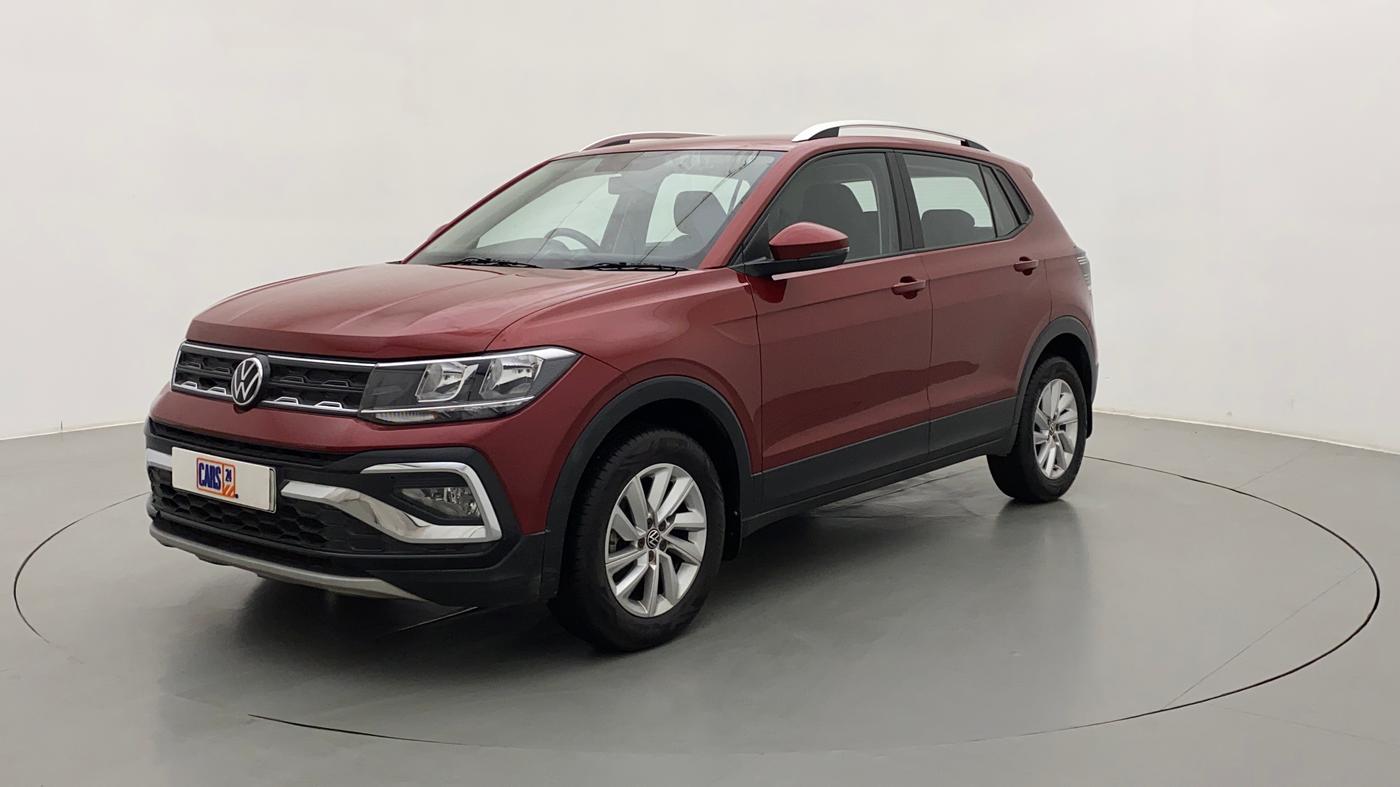 2022 Volkswagen TAIGUN HIGHLINE 1.0 TSI AT, Petrol, Automatic, 3,359 km, Left Front Diagonal
