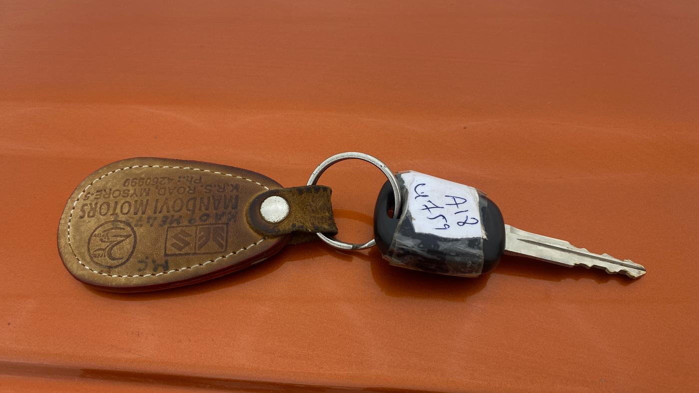 2019 Maruti Alto K10 VXI, Petrol, Manual, 9,614 km, Key Close Up