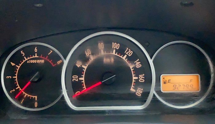 2011 Maruti Alto K10 VXI, Petrol, Manual, 92,835 km, Odometer Image