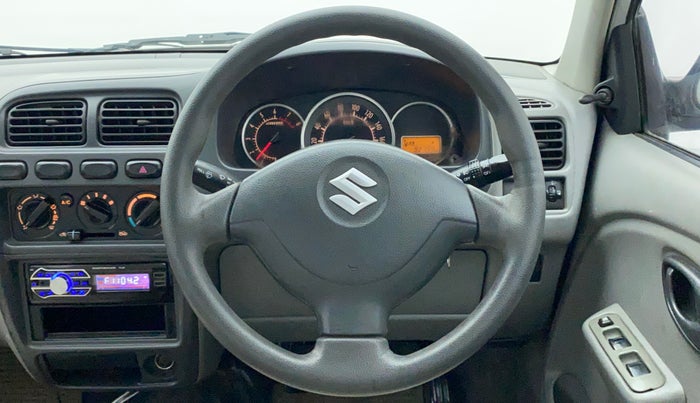 2011 Maruti Alto K10 VXI, Petrol, Manual, 92,835 km, Steering Wheel Close Up