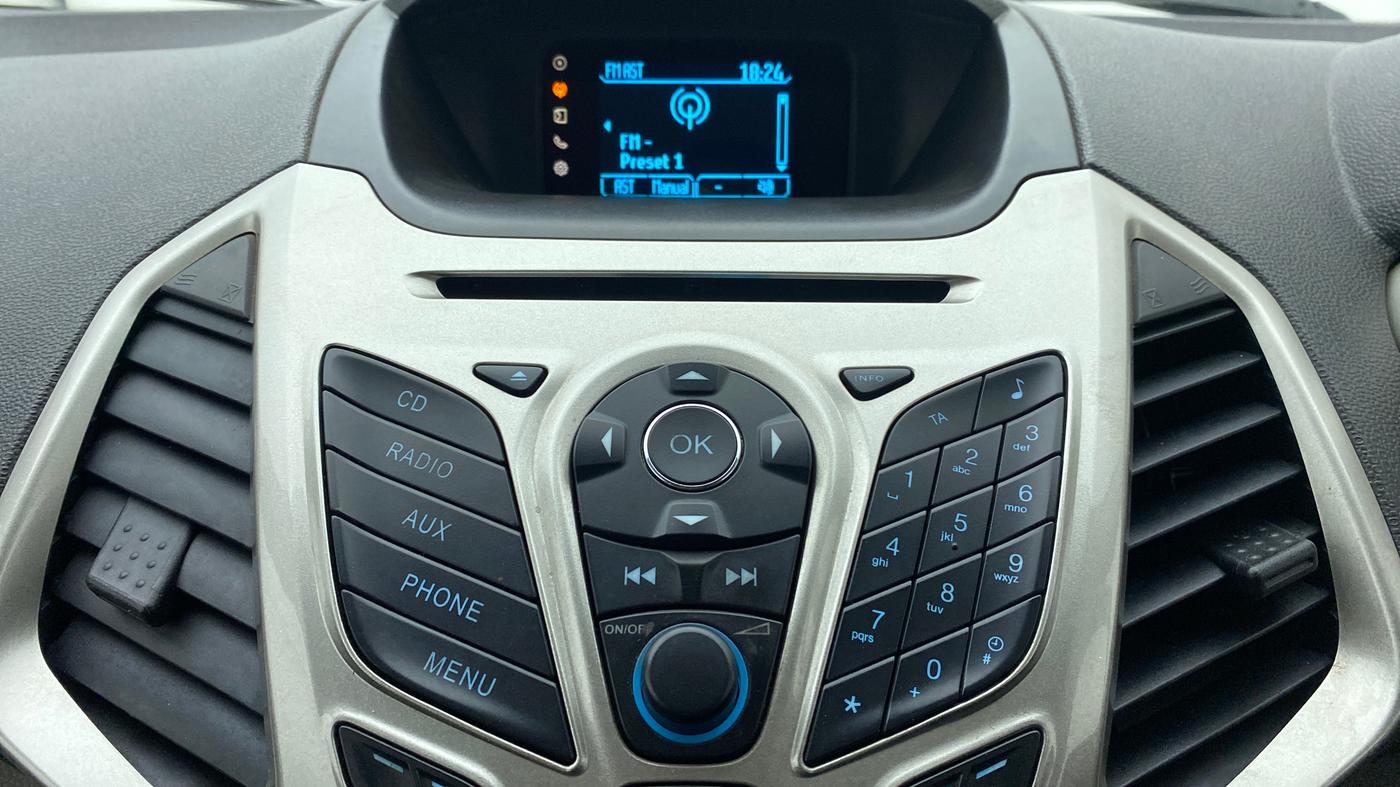 2014 Ford Ecosport 1.5TITANIUM TDCI, Diesel, Manual, 87,301 km, Infotainment System