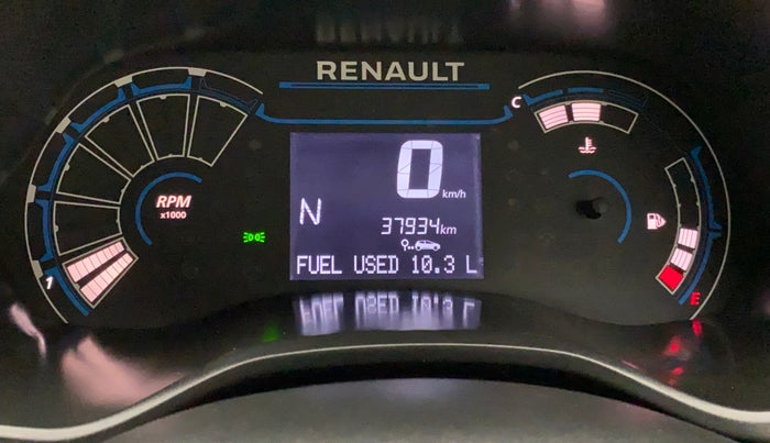 2020 Renault TRIBER RXZ AMT, Petrol, Automatic, 38,079 km, Odometer Image
