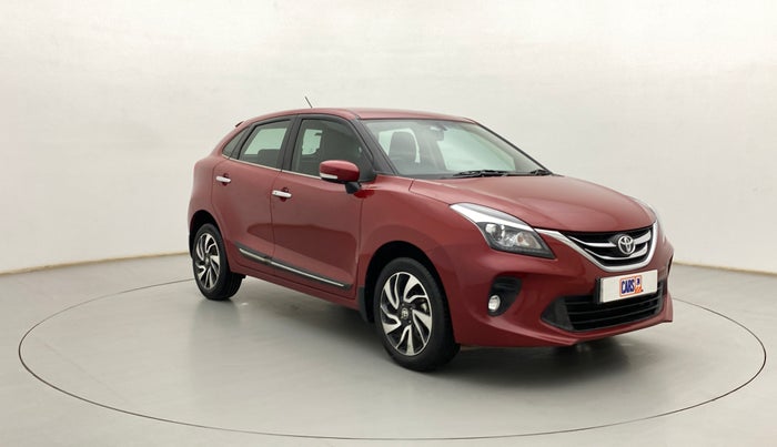 2019 Toyota Glanza V, Petrol, Manual, 52,277 km, Right Front Diagonal