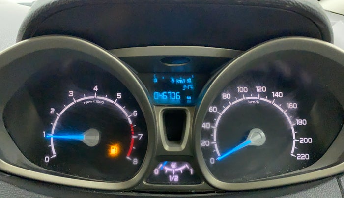 2016 Ford Ecosport 1.5 TITANIUM TI VCT, Petrol, Manual, 46,706 km, Odometer Image