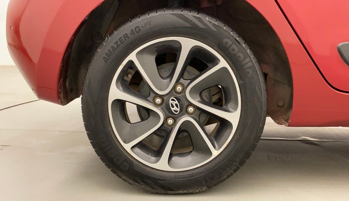 2017 Hyundai Grand i10 ASTA 1.2 KAPPA VTVT, Petrol, Manual, 70,537 km, Right Rear Wheel