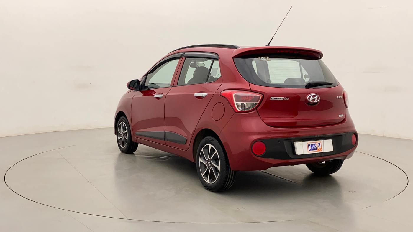 2017 Hyundai Grand i10 ASTA 1.2 KAPPA VTVT, Petrol, Manual, 70,537 km, Left Back Diagonal