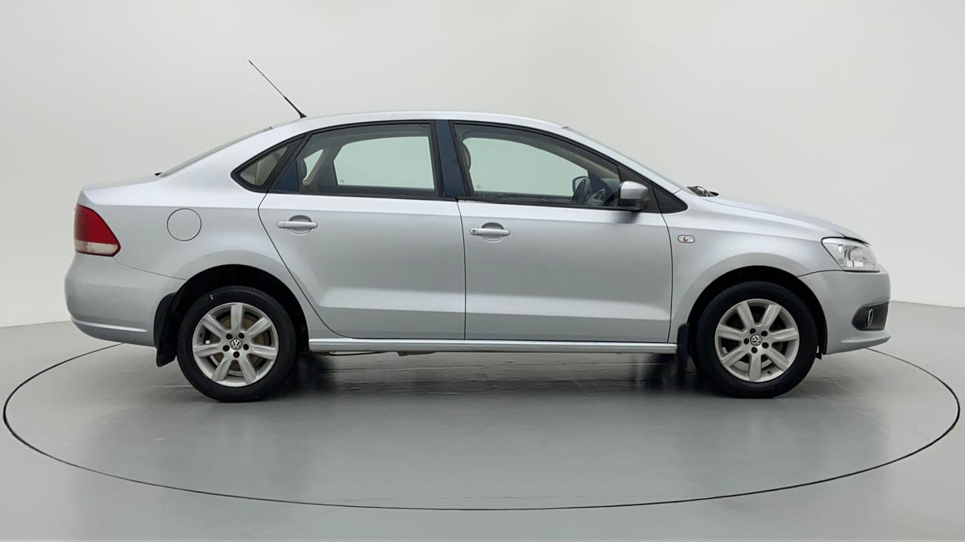 2010 Volkswagen Vento HIGHLINE PETROL, Petrol, Manual, 1,12,747 km, Right Side View