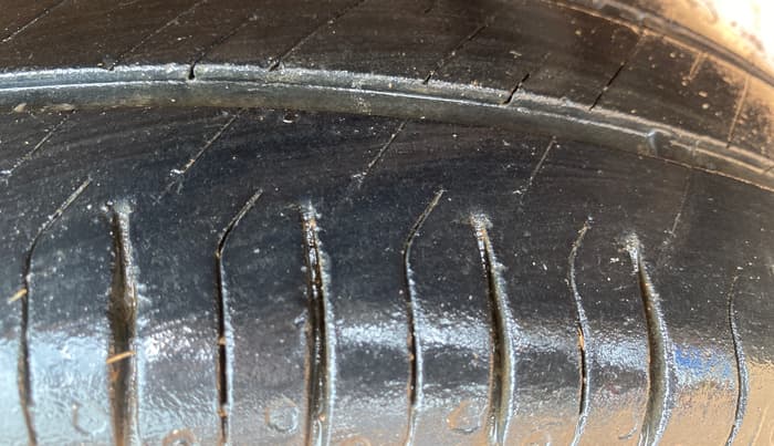 2013 Maruti Alto K10 VXI, Petrol, Manual, 95,705 km, Left Rear Tyre Tread