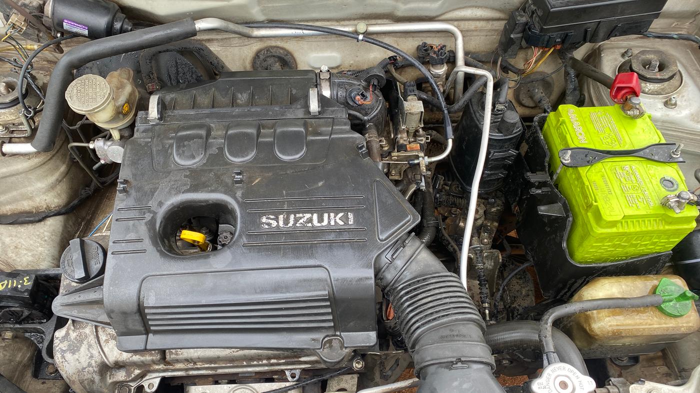 2013 Maruti Alto K10 VXI, Petrol, Manual, 95,705 km, Engine View