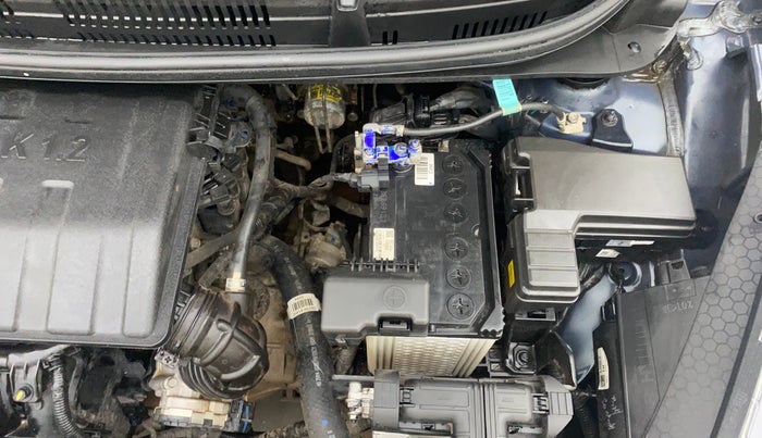 2022 Hyundai GRAND I10 NIOS SPORTZ AMT 1.2 KAPPA VTVT, Petrol, Automatic, 23,377 km, Engine View - Left